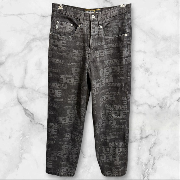 Pepe Jeans London Other - Vintage Black Pepe Jeans London All Over Print 30x32 (30x31)